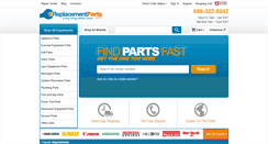 Desktop Screenshot of ereplacementparts.com
