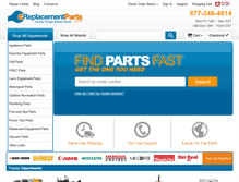 Tablet Screenshot of ereplacementparts.com